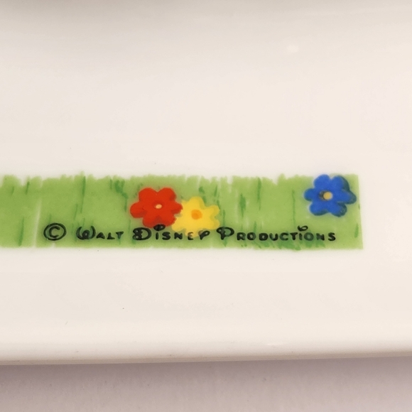 2/$30 Vtg Retro Mickey Mouse Walt Disney Japan Childs Snack Plate Tray Porcelain - Picture 7 of 8